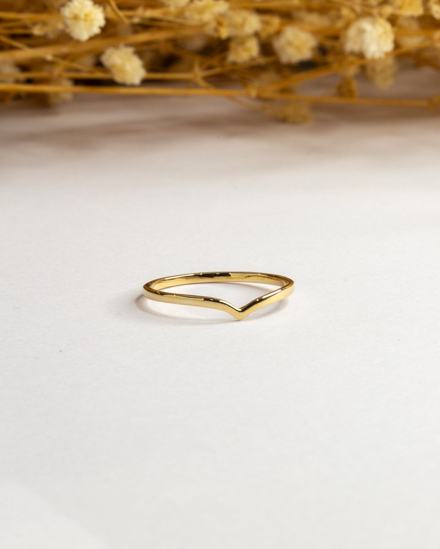 Signature Wishbone Ring - Solid Gold