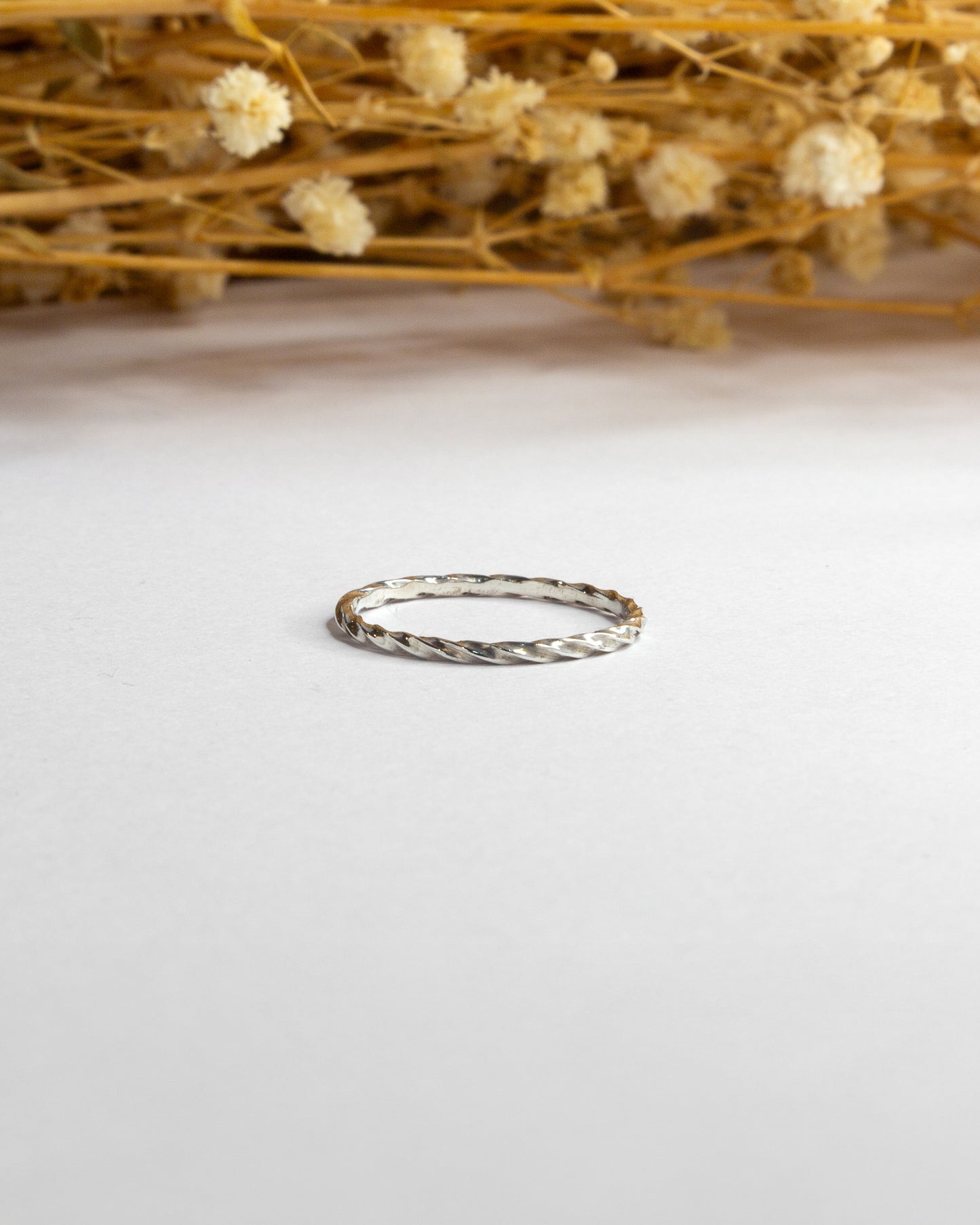 Signature Twisted Stacking Ring